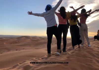 clients in Merzouga