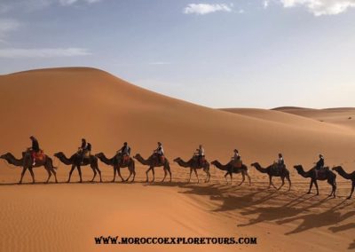 shared marrakech desert tours in desert Merzouga